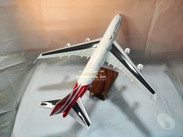 Model of B747-200 Air Mauritius with detailed craftsmanship.